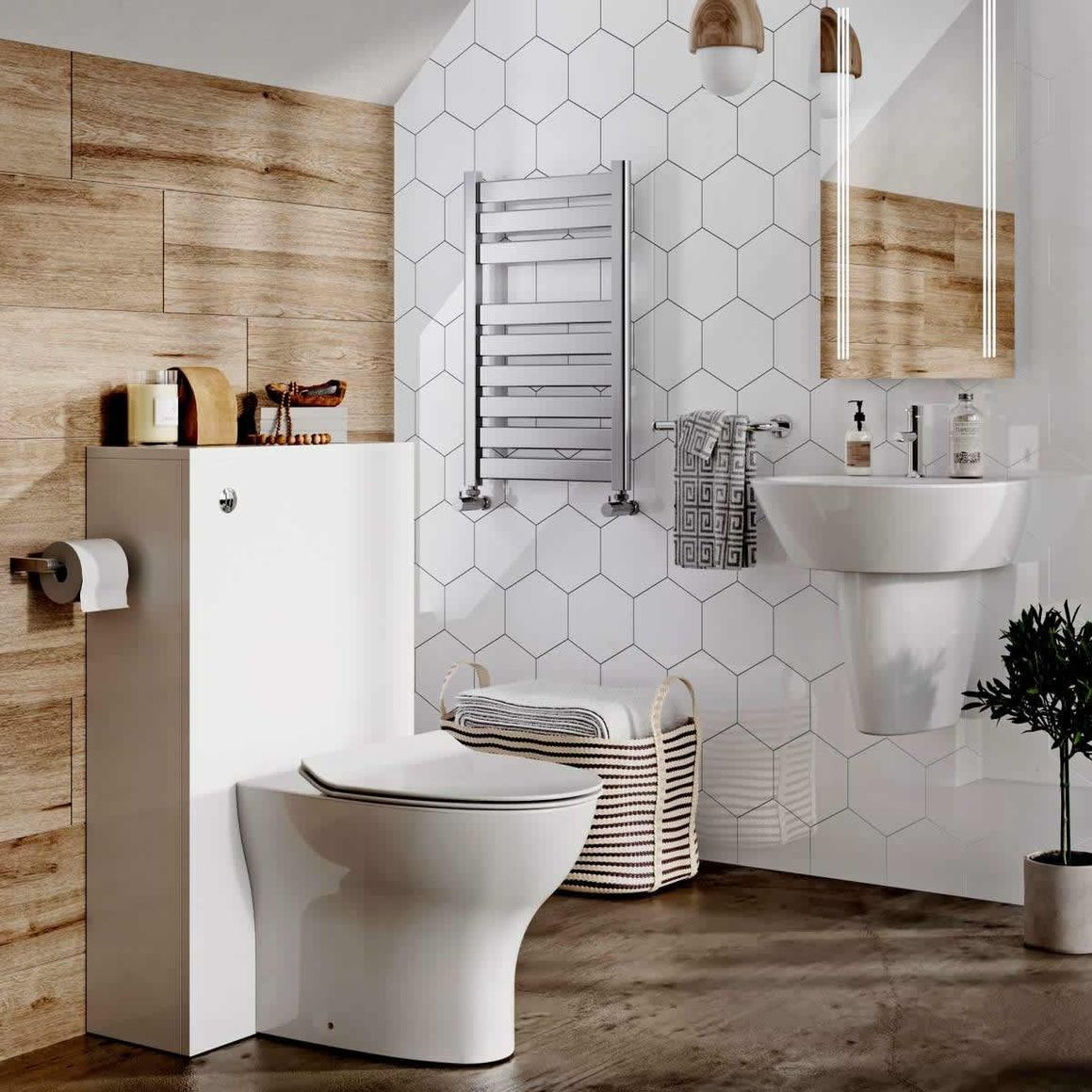 Crosswater cloakroom, Style Bathrooms Grimsby